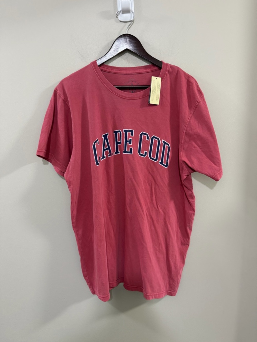 NWT Men's Cuffy's Ocean Wash Cape Cod Graphic Short Sleeve Tee. Size L